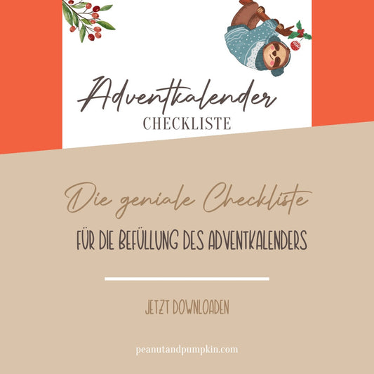 Checkliste Adventskalender Befüllung zum Download