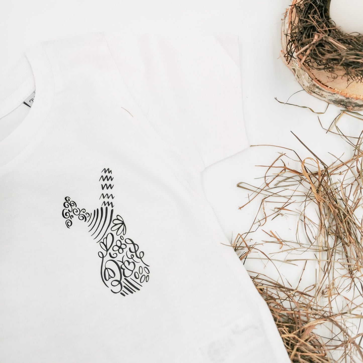 T-Shirt Hase personalisiert nach Wunsch für Ostern