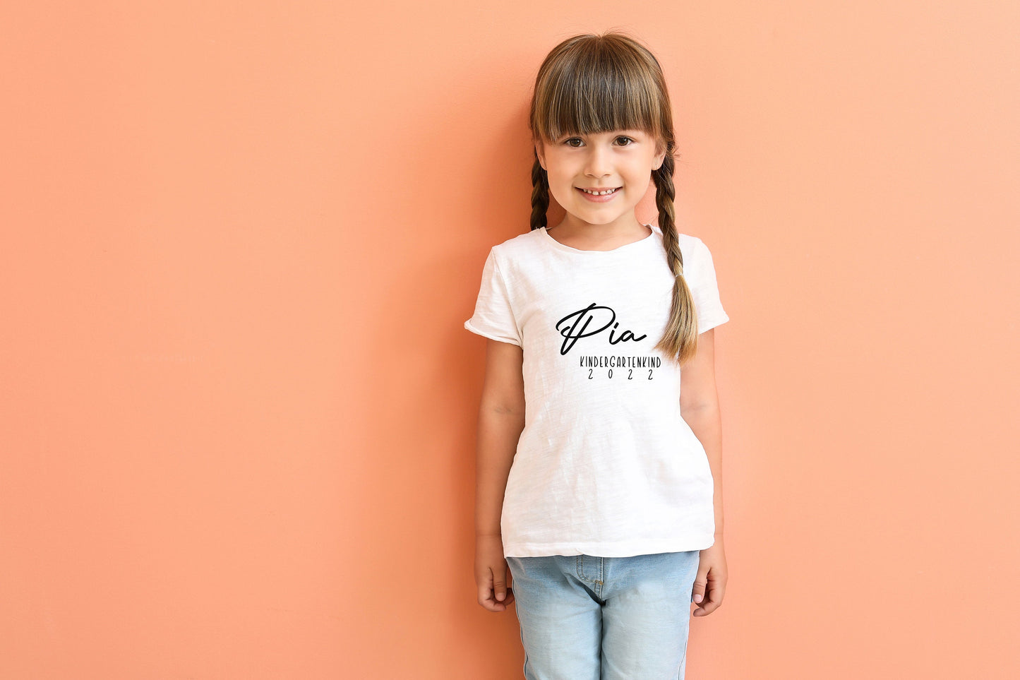 personalisierbares T-Shirt zum Kindergartenstart